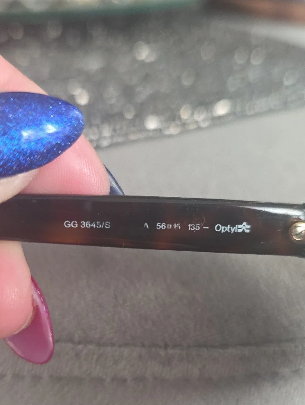 Gucci Brown Tortoiseshell Sunglasses with Dark Brown Lenses